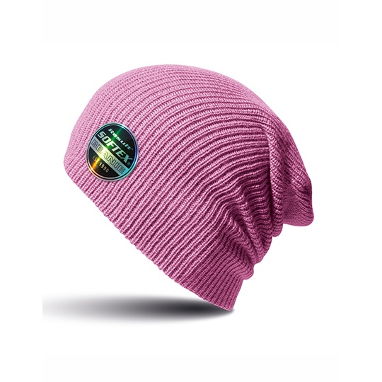 Czapka Dluga Akrylowa Miekka RC31 - Ribbon Pink
