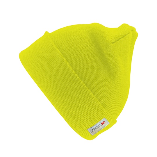 Czapka Zimowa Akrylowa 3M Thinsulate RC33 - Fluorescent Yellow