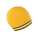 Czapka Dzianinowa Akrylowa RC368 - Gold & Green