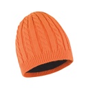 Czapka Przedluzona Dzianinowa z Polarowa Podszewka RC370 - Burnt Orange