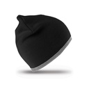 Czapka Dwustronna Akrylowa Bez Mankietu RC46 - Black & Grey