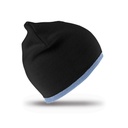 Czapka Dwustronna Akrylowa Bez Mankietu RC46 - Black & Sky