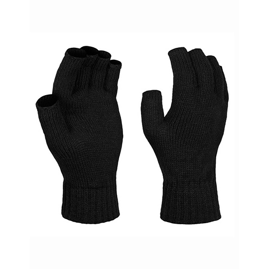 Rekawiczki bez palcow RG202 - Black