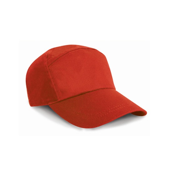 Czapka 7-panelowa Bawelniana RH02 - Red