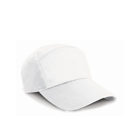 Czapka 7-panelowa Bawelniana RH02 - White