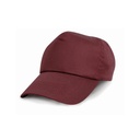 Czapka 5-panelowa Bawełniana Twill RH05 - Burgundy