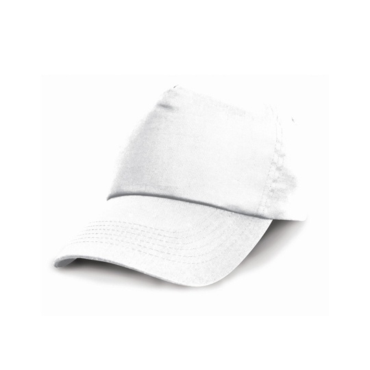 Czapka Dziecieca Z Daszkiem Bawelniana RH05J - White