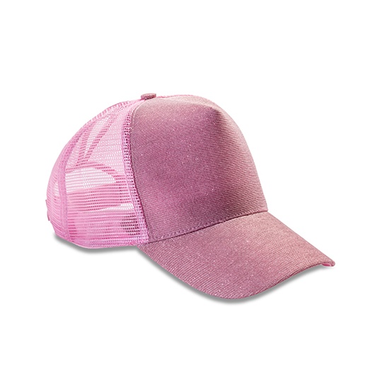 Czapka pięciopanelowa RH090 - Baby Pink