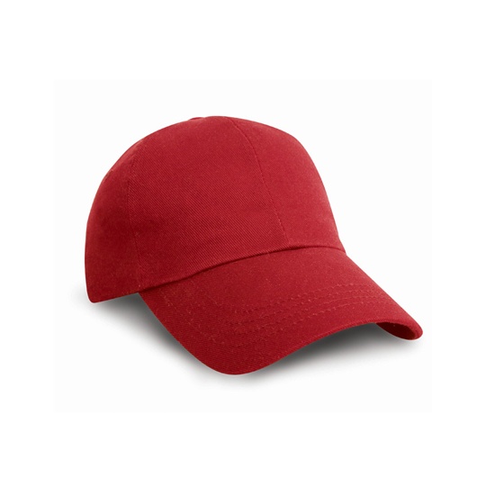 Czapka 6-panelowa Bawelniana RH10 - Red