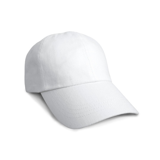 Czapka 6-panelowa Bawelniana RH10 - White