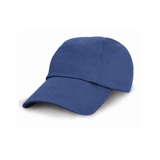 Czapka Dziecieca 6-panelowa Niski Profil Bawelniana Twill RH18J - Royal