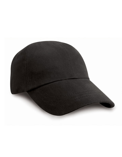 Czapka 6-panelowa Bawelniana RH24 - Black