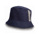 Kapelusz Bucket Bawełniany z Siatka RH45 - Navy