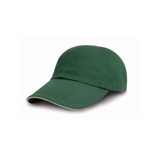 Czapka 5-panelowa Bawelniana RH50 - Forest & Putty