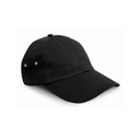 Czapka 6-panelowa Bawełniana RH63 - Black