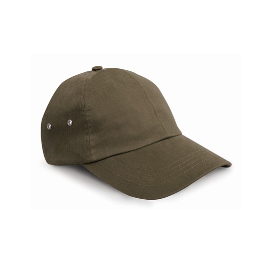Czapka 6-panelowa Bawelniana RH63 - Olive Mash