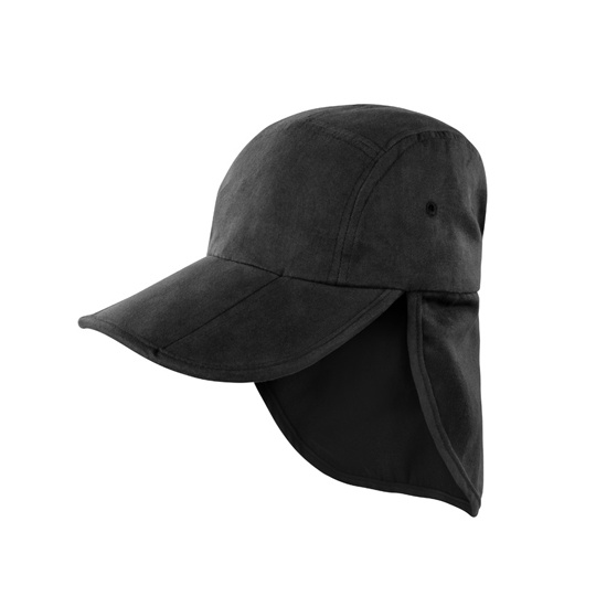 Czapka Legionistka Bawelniana Skladana RH76 - Black