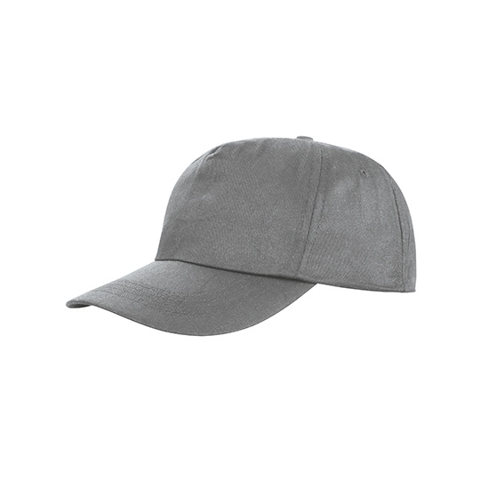 Czapka 5-panelowa Poliester RH80 - Dove Grey