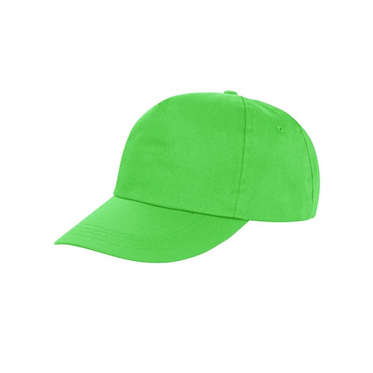 Czapka 5-panelowa Poliester RH80 - Lime