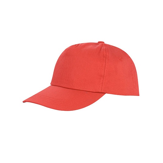 Czapka 5-panelowa Poliester RH80 - Red