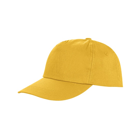 Czapka 5-panelowa Poliester RH80 - Yellow
