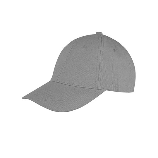 Czapka 6-panelowa Niski Profil Bawelniana Czesana RH81 - Dove Grey