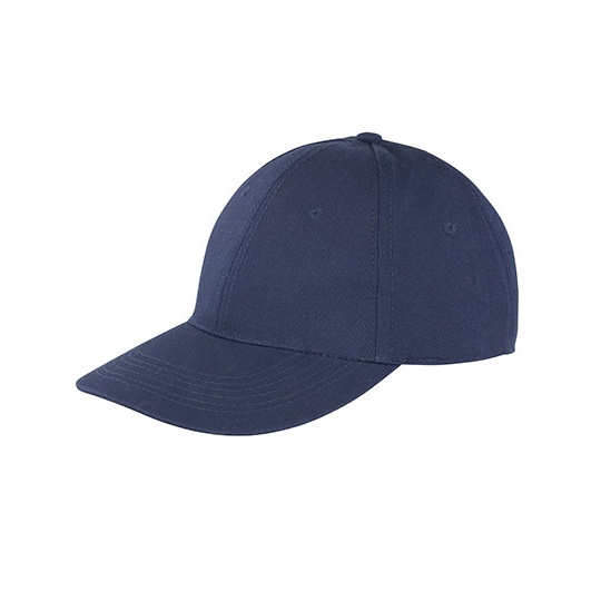 Czapka 6-panelowa Niski Profil Bawelniana Czesana RH81 - Navy