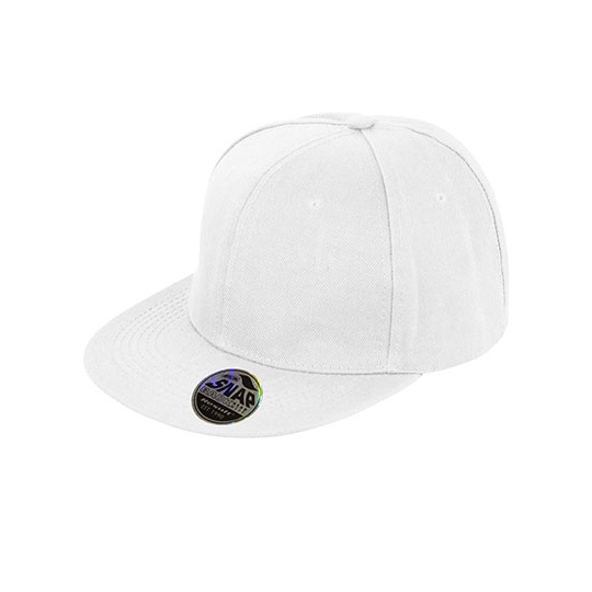 Czapka 6 Panelowa Poliakrylowy Twill RH83 - White