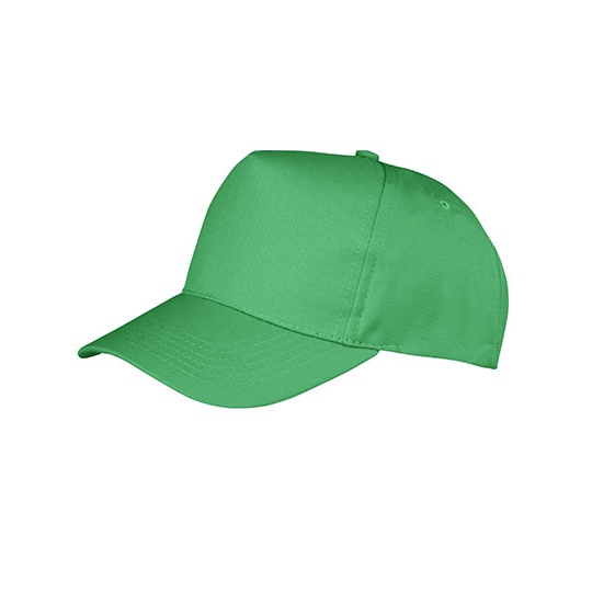 Czapka 5 panelowa Poliestrowo bawelniana RH84 - Apple Green