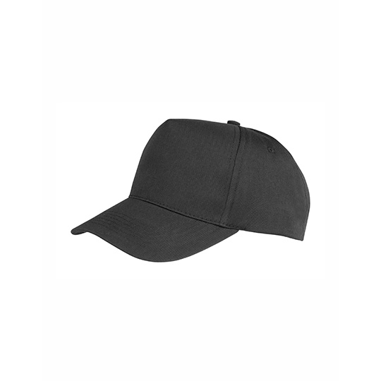 Czapka 5-panelowa Oddychajaca Wiatroszczelna RH84J - Black