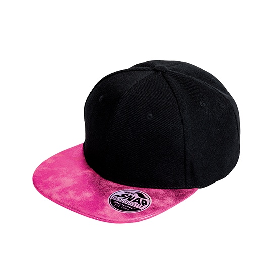 Czapka snapback RH87 - Black & Pink
