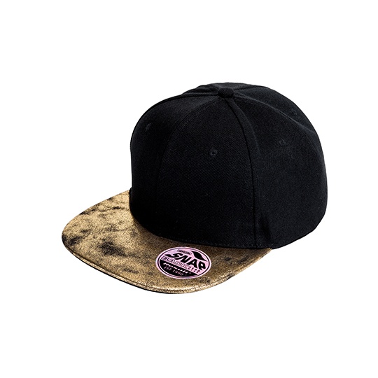Czapka snapback RH87 - Black & Gold