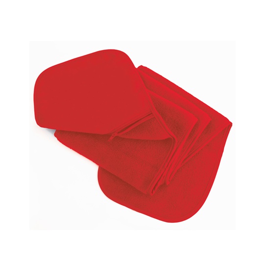 Szalik Standardowy Polarowy z Kieszenia RT100 - Red