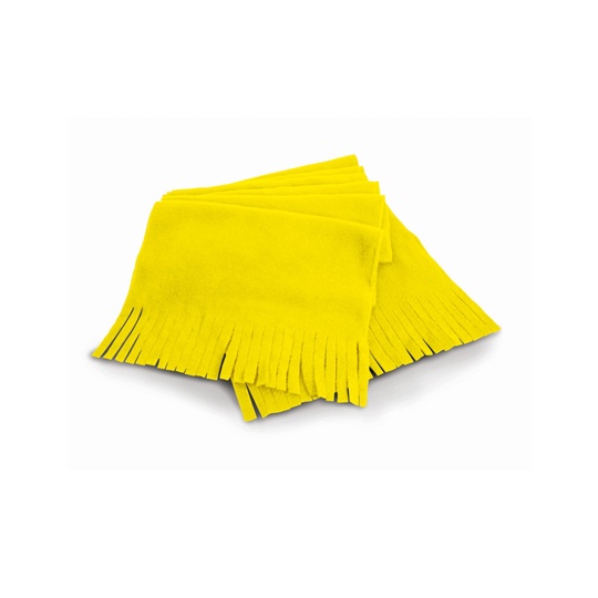 Szalik Dlugi Polarowy Odporny na Mechacenie RT143 - Yellow