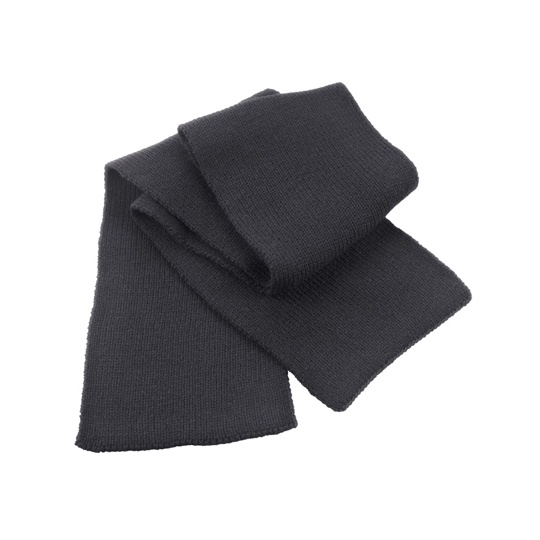 Szalik Klasyczny Gruby Akrylowy RT145X - Charcoal Grey