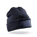 Czapka Klasyczna Podwojna Dzianina Recykling RT927 - Navy