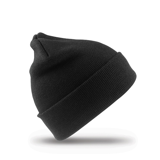 Czapka Zimowa Recykling Akrylowa RT933 - Black