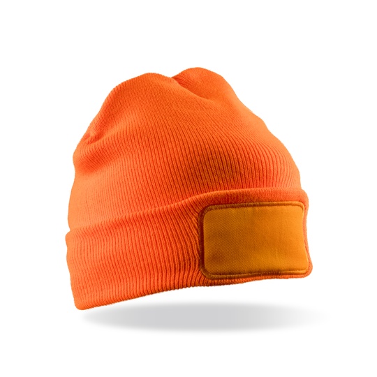 Czapka ocieplana RT934 - Fluorescent Orange