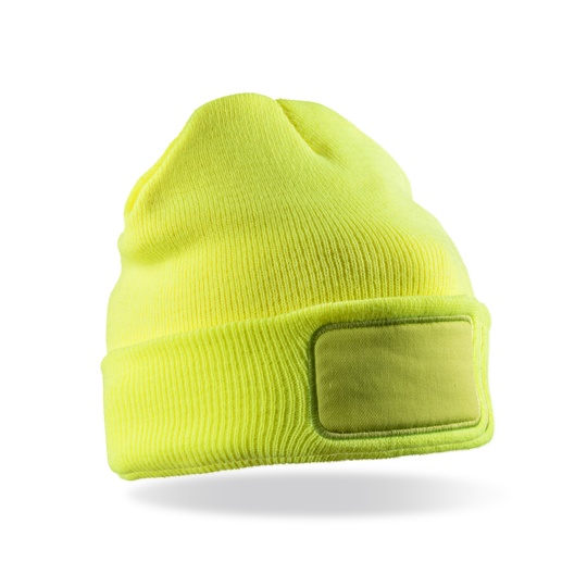 Czapka ocieplana RT934 - Fluorescent Yellow