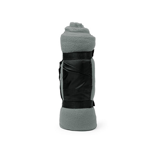 Koc polarowy niemechacacy sie z uchwytem RY5625 - Heather Grey 58