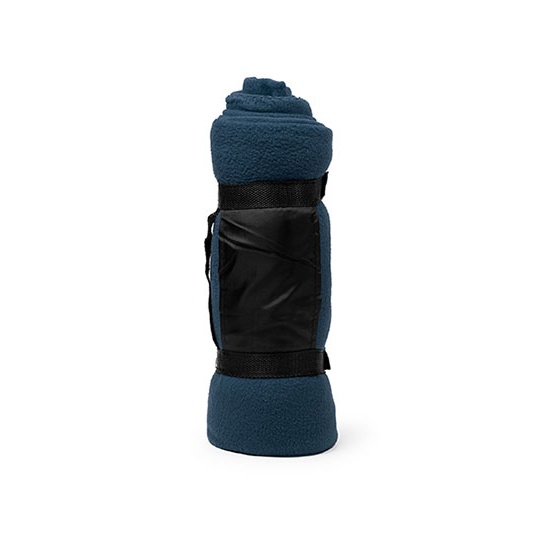 Koc polarowy niemechacacy sie z uchwytem RY5625 - Navy Blue 55