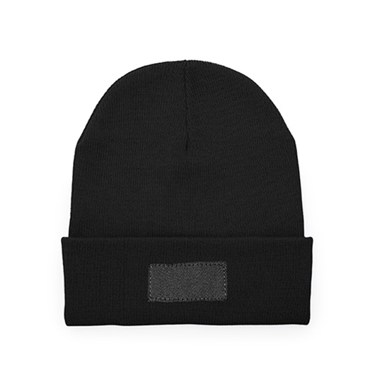 Czapka Dwuwarstwowa Dzianinowa Poliestrowa RY6997 - Black 02