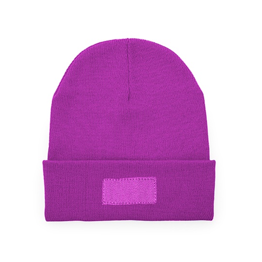 Czapka Dwuwarstwowa Dzianinowa Poliestrowa RY6997 - Fuchsia 40