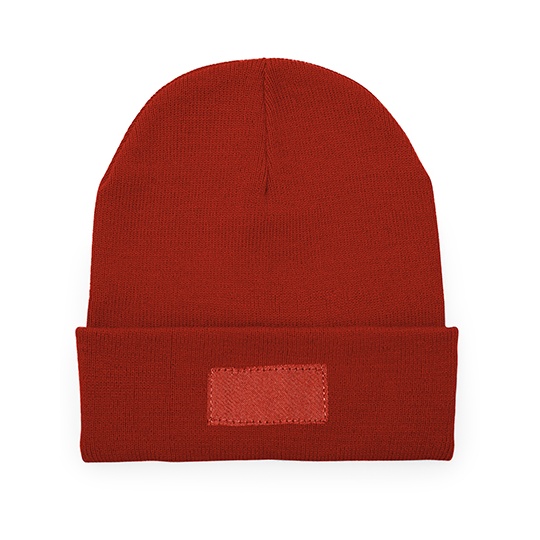 Czapka Dwuwarstwowa Dzianinowa Poliestrowa RY6997 - Red 60