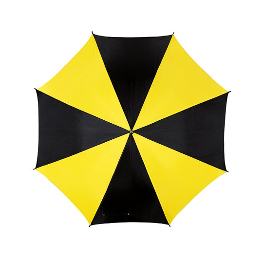 Parasol Automatyczny Poliester Metalowy SC10 - Black & Yellow