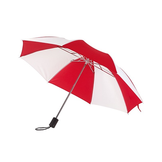 Parasol Skladany Poliester SC80 - Red & White