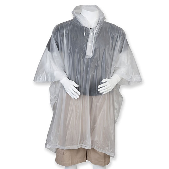 Peleryna przeciwdeszczowa oversize SP010 - Clear