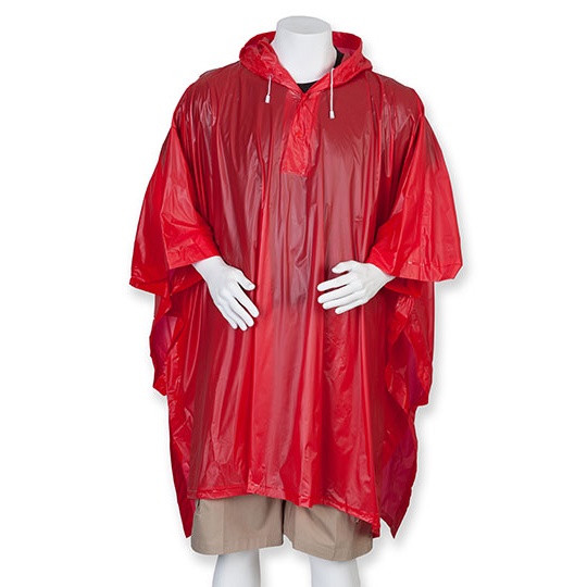 Peleryna przeciwdeszczowa oversize SP010 - Red