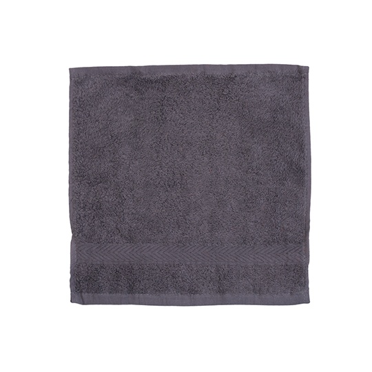 Gruby ręcznik do twarzy TC01 - Steel Grey