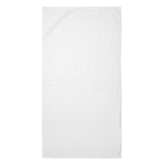 Recznik Standardowy Bawelniany z Bordiura TC034 - White